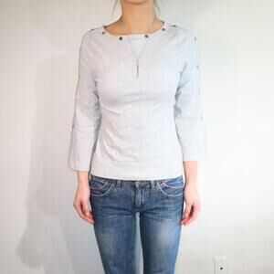 Karen Millen Women's Grey Shirt